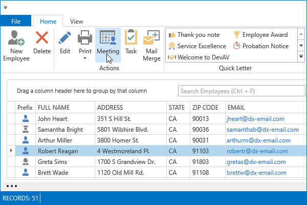 DevExpress WPF主题列表图解 - Office2013主题