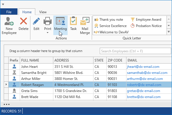 DevExpress WPF主题列表图解 - Office2013LightGray主题