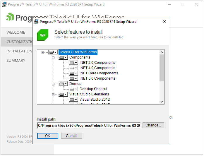 Telerik UI for WinForm初级教程 - 系统要求 & 安装步骤 - 图解4