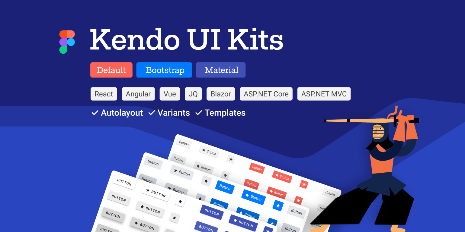 完整UI组件库Kendo UI for Vue R3 2021更新亮点