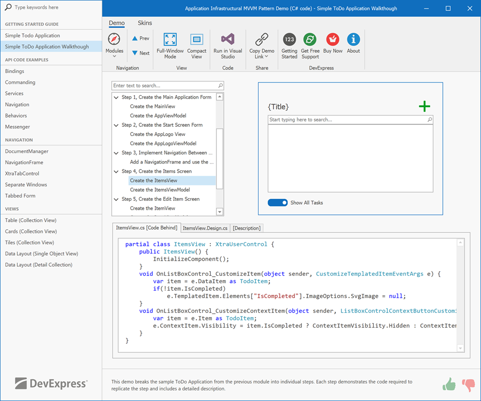 DevExpress WinForm - MVVM图1