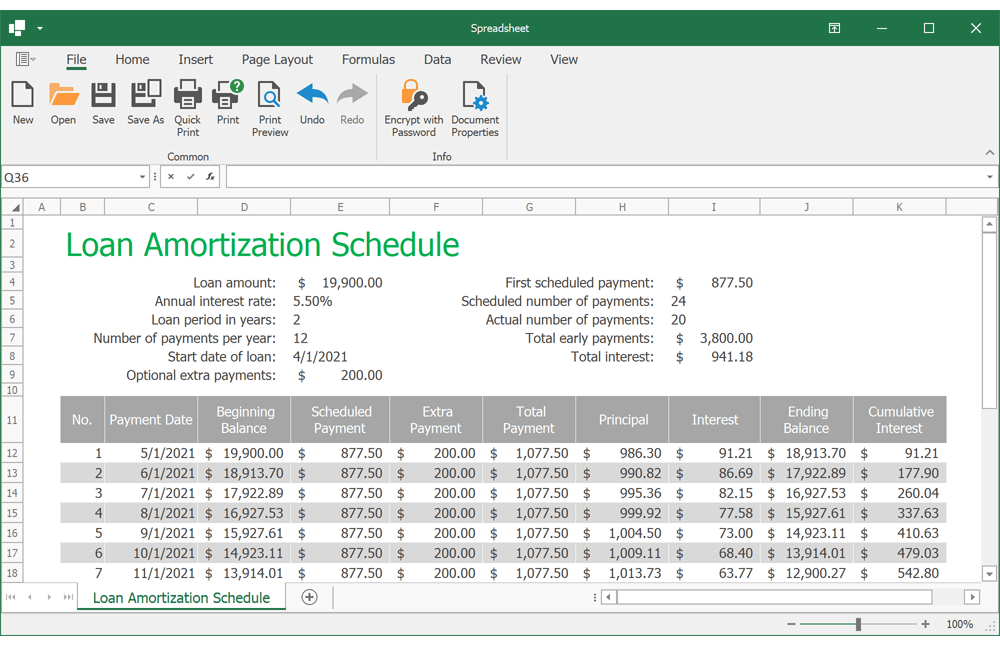 DevExpress WinForms v21.1 - Spreadsheet控件 图2