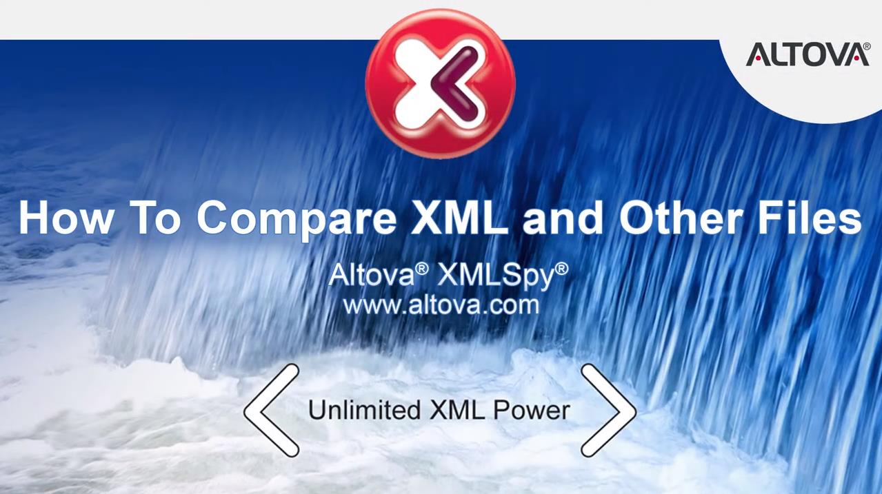 如何使用XMLSpy和DiffDog来比较XML文件
