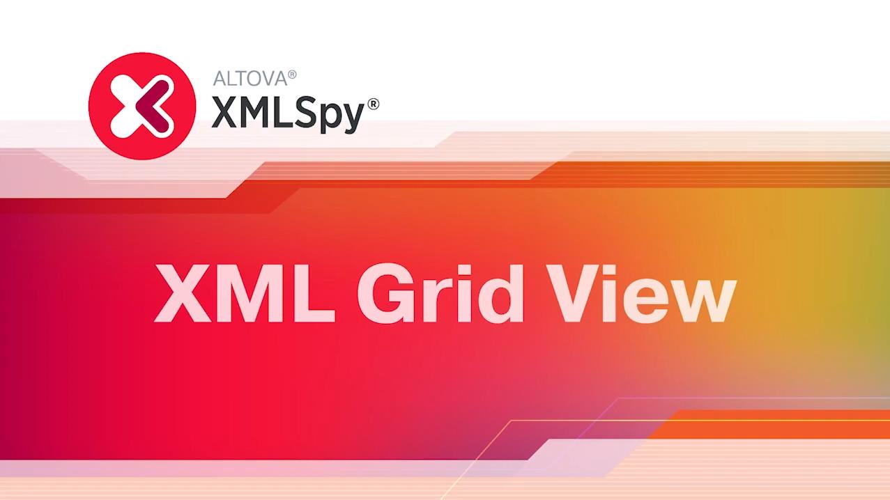 XMLSpy如何可视化编辑XML及GridView效果中的功能应用