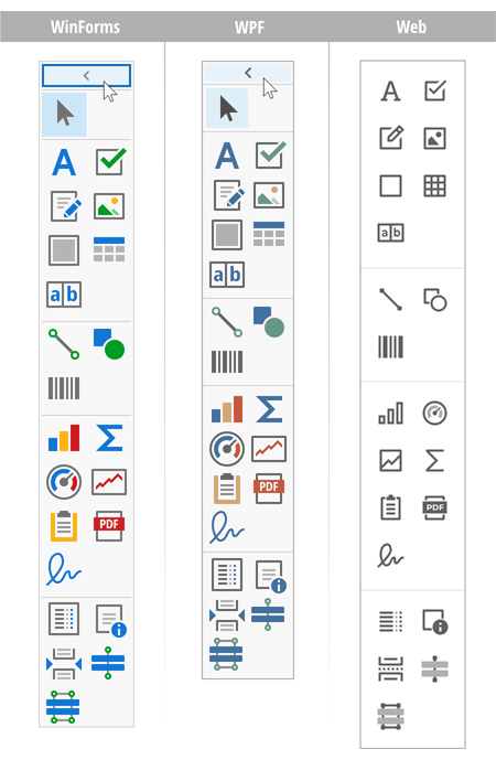 DevExpress .NET Reporting v21.2新版图集