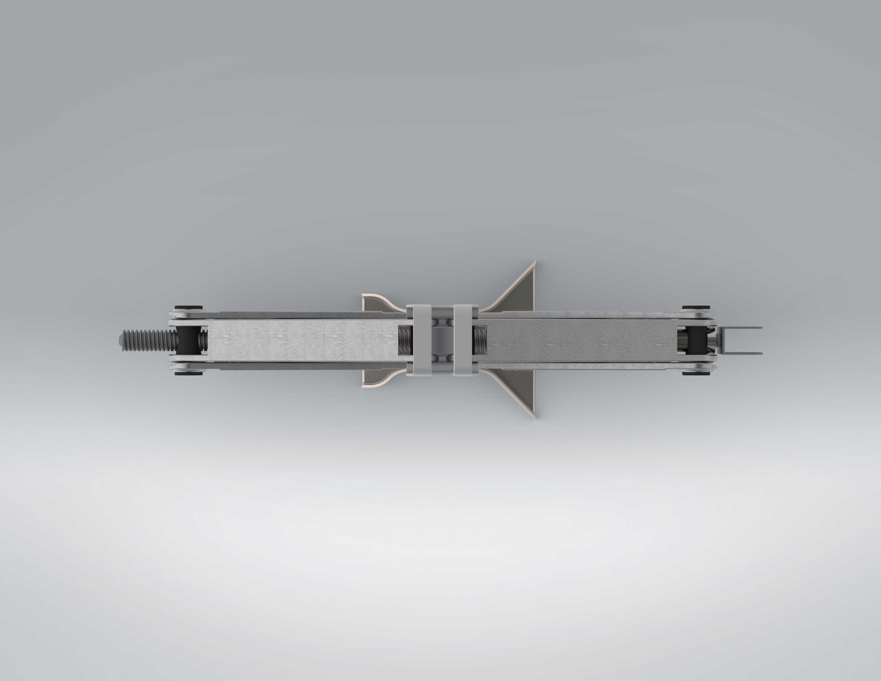 【SolidWorks免费模型下载】：弹簧和悬挂梁  免费模型下载