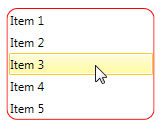 Telerik UI for WPF入门级教程：编辑控件模板（一）