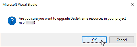 DevExtreme ASP.NET MVC入门级教程：添加项目 & 更新版本