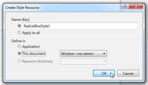 界面组件Telerik UI for WPF入门级教程：编辑控件模板（二）