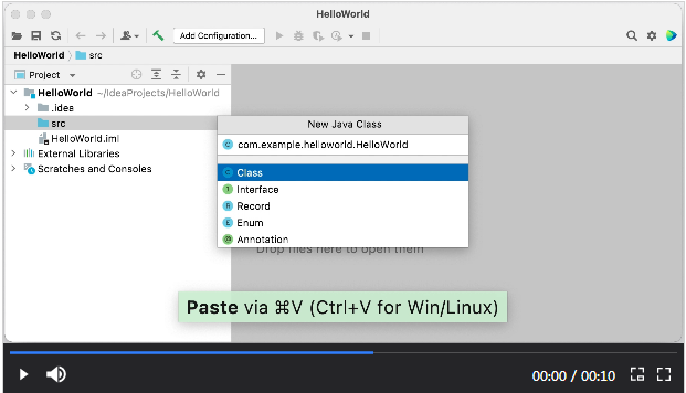 Java开发工具IntelliJ IDEA入门教程（四）：如何创建一个Java程序