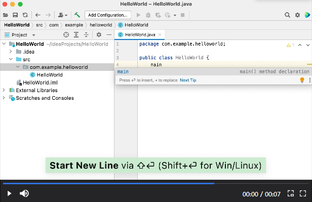 Java开发工具IntelliJ IDEA入门教程（四）：如何创建一个Java程序