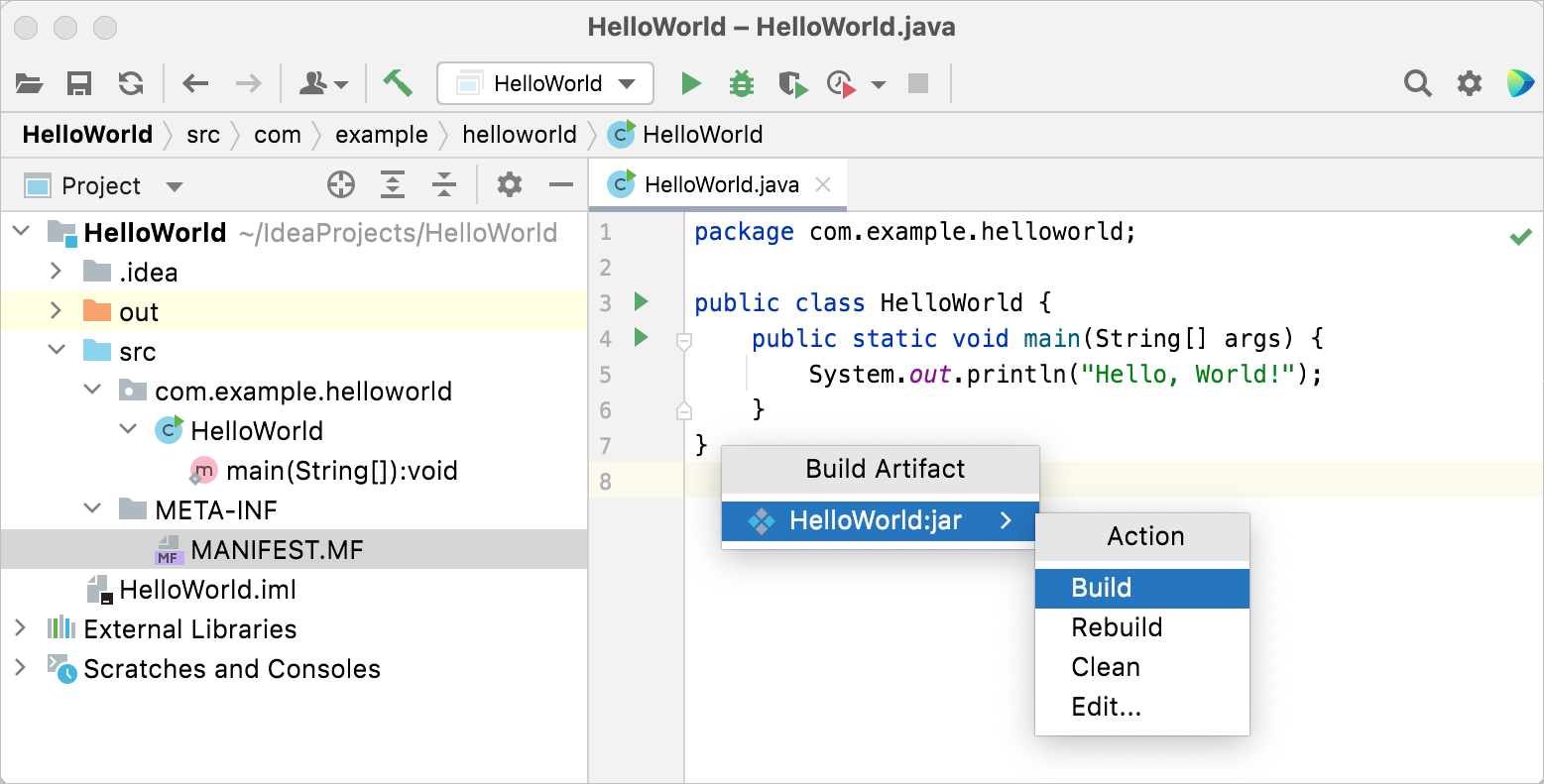 Java开发工具IntelliJ IDEA入门教程（四）：如何创建一个Java程序