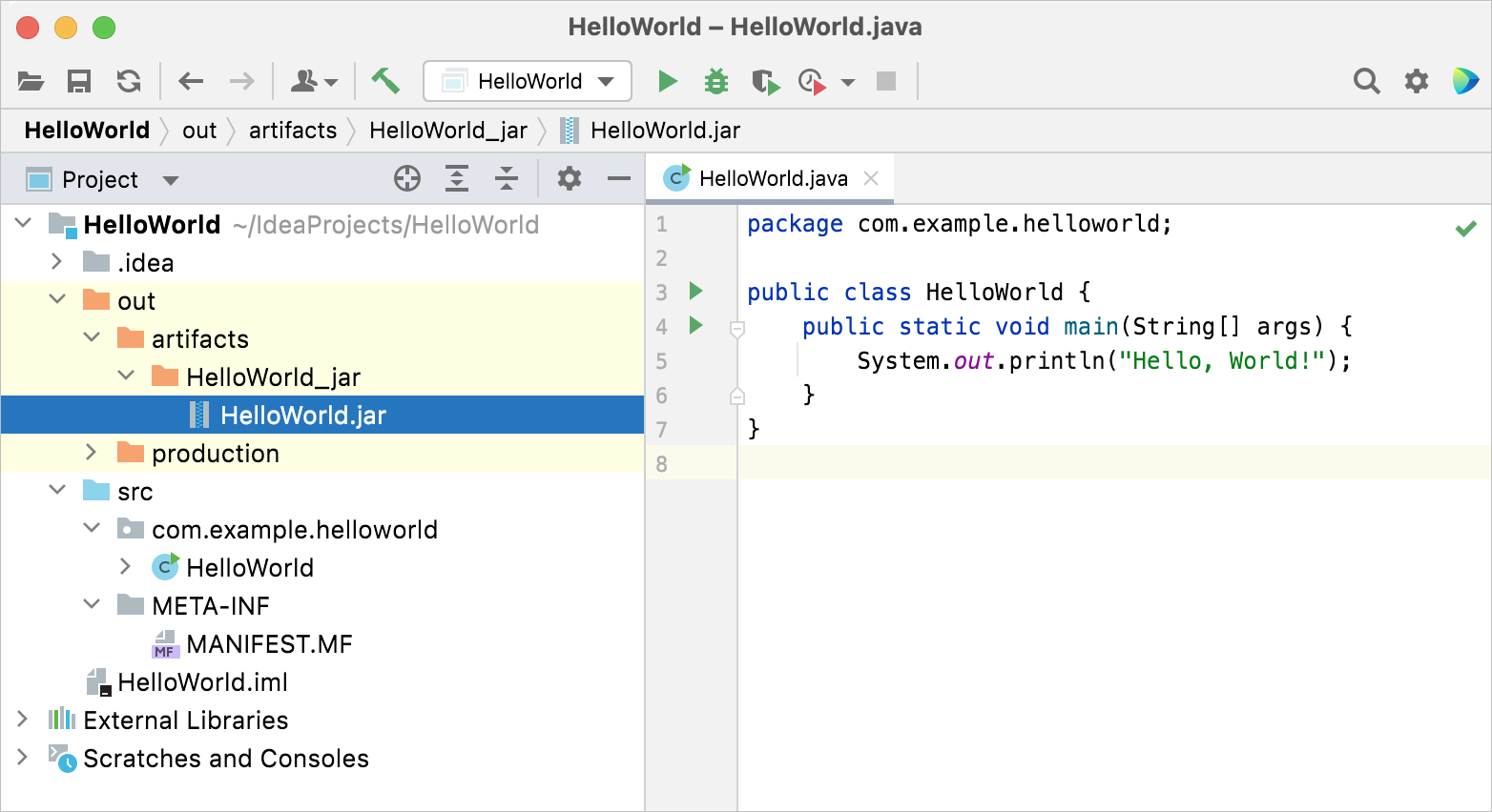 Java开发工具IntelliJ IDEA入门教程（四）：如何创建一个Java程序