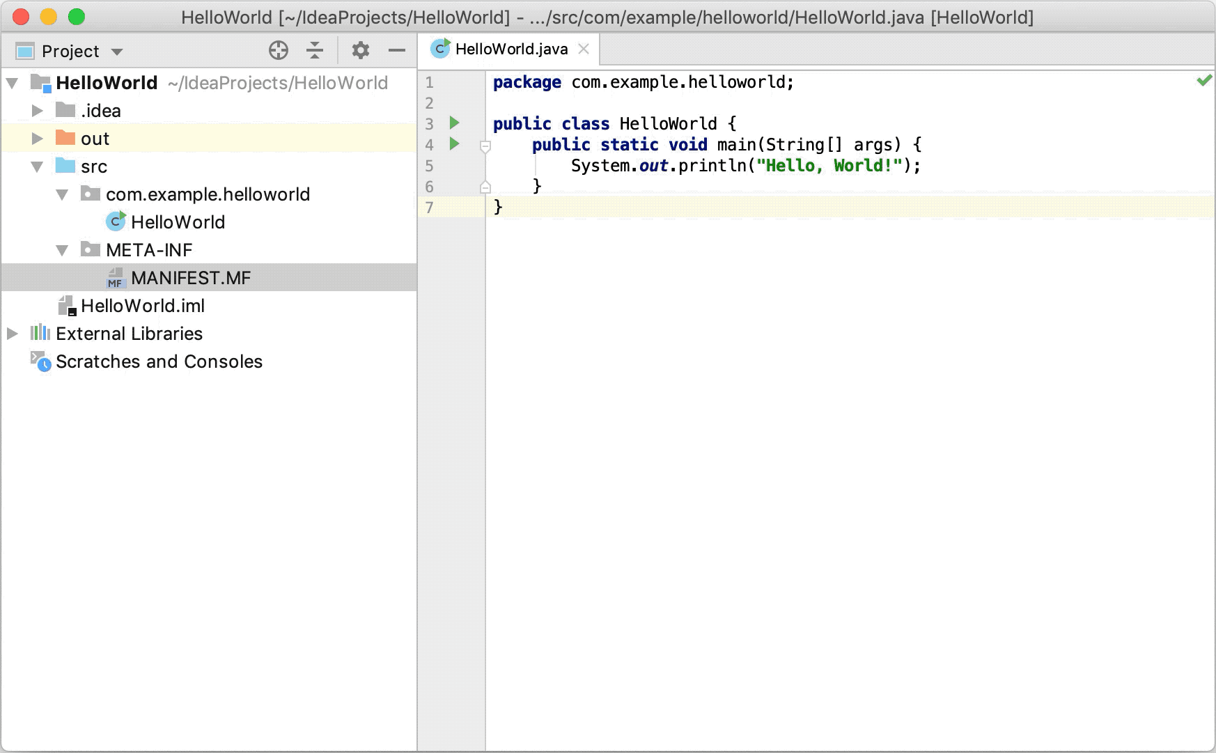 Java开发工具IntelliJ IDEA入门教程（四）：如何创建一个Java程序