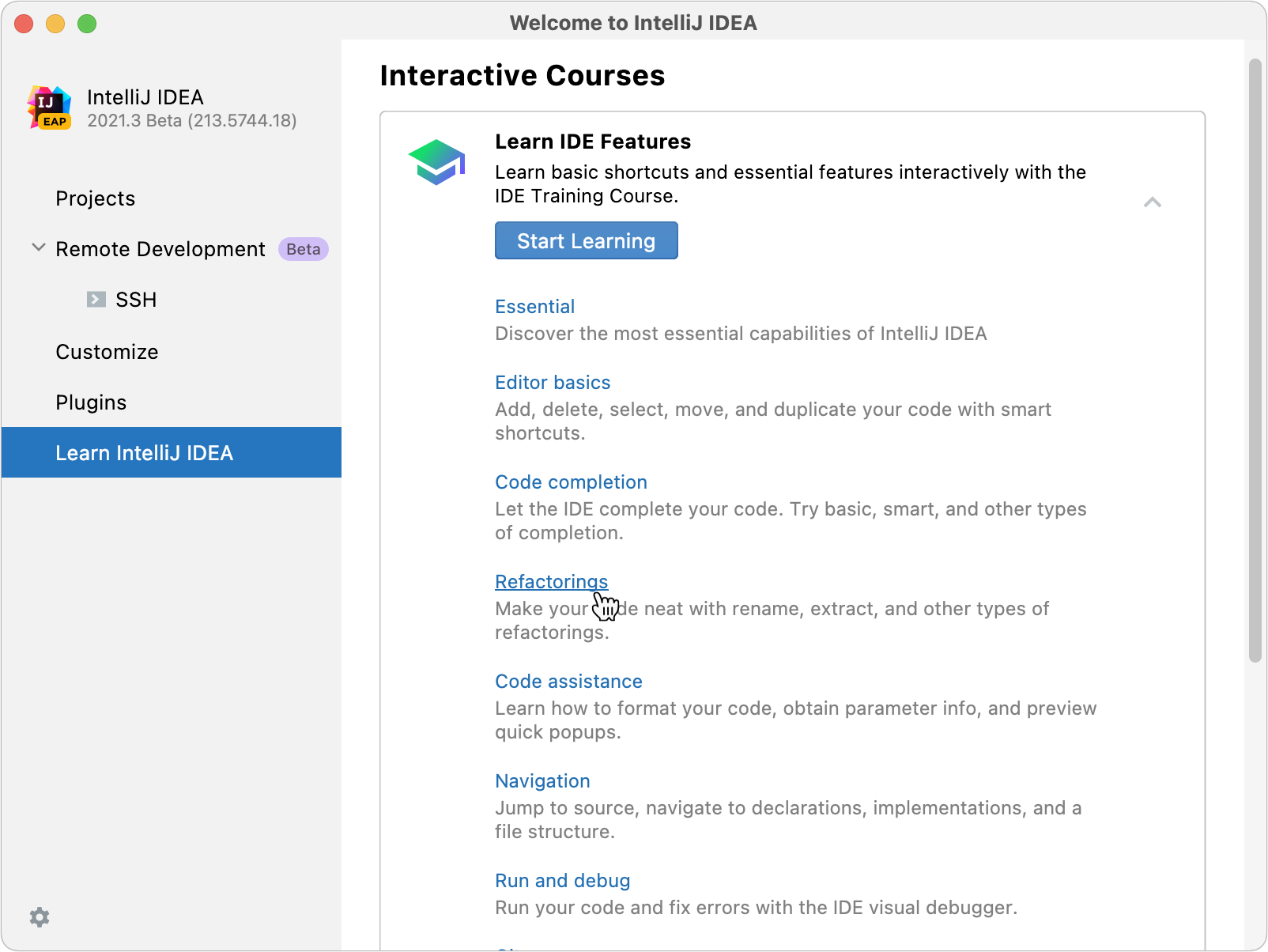 Java开发工具IntelliJ IDEA入门教程（五）：了解 IDE 功能