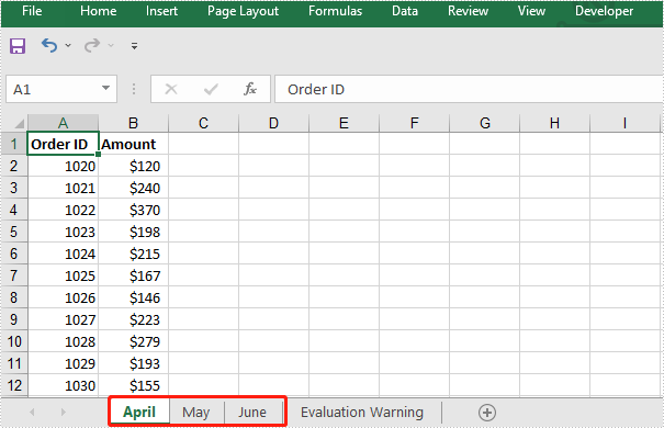 VB.NET：将 Excel 文件合并为一个