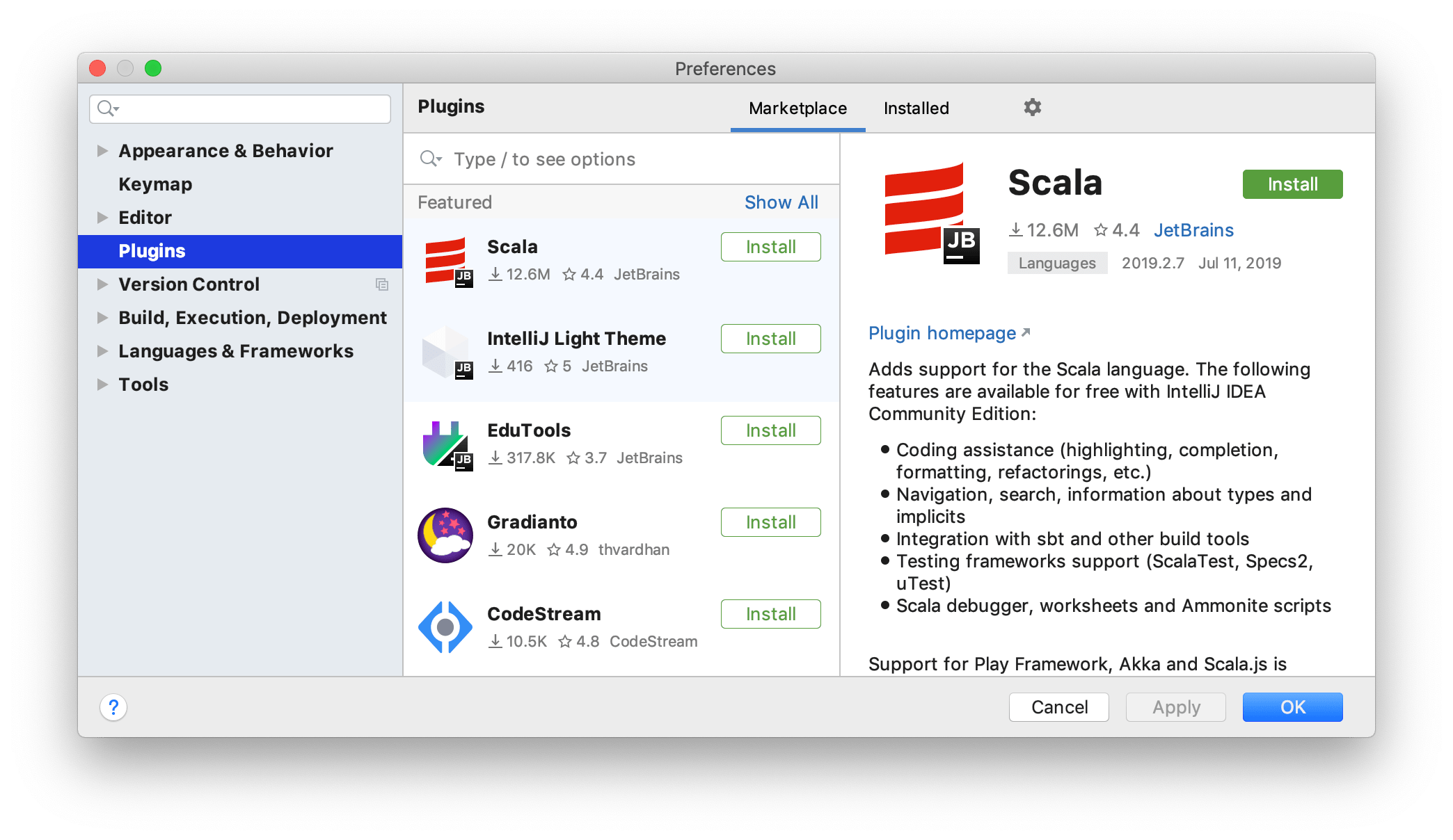Java开发工具IntelliJ IDEA入门教程（六）：如何安装插件
