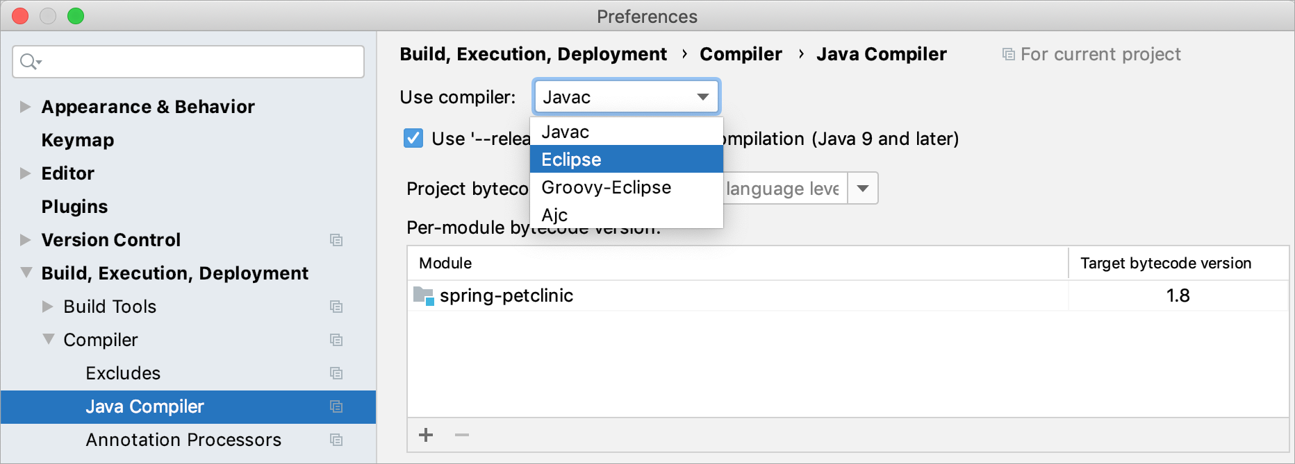 Java开发工具IntelliJ IDEA入门教程（八）：如何从 Eclipse 迁移到IntelliJ IDEA