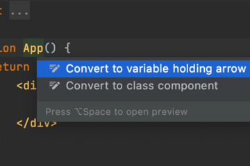 WebStorm预览：WebStorm