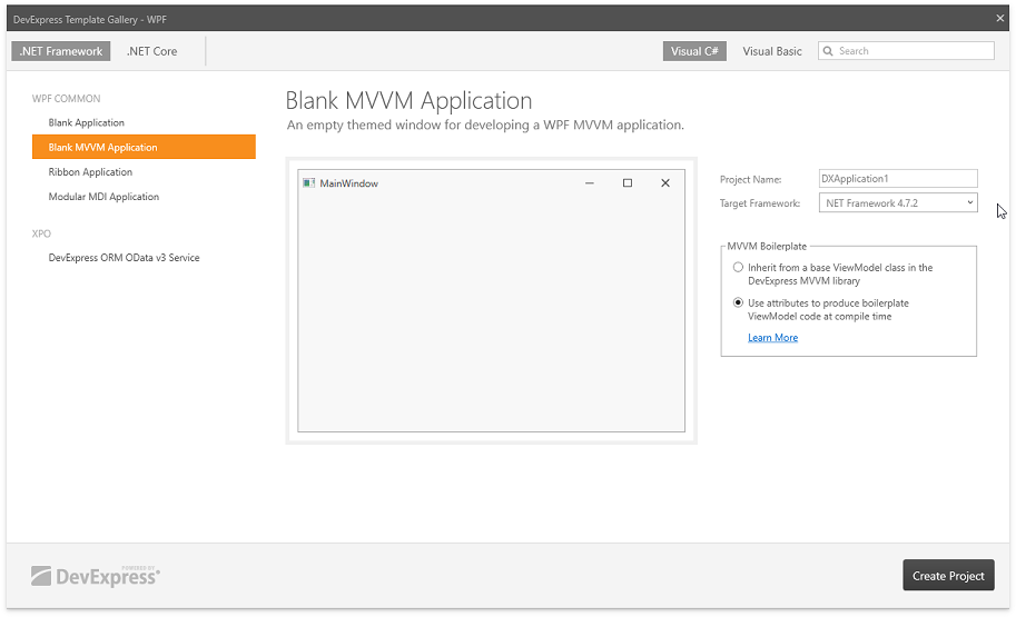 界面控件DevExpress WPF入门级教程：支持MVVM