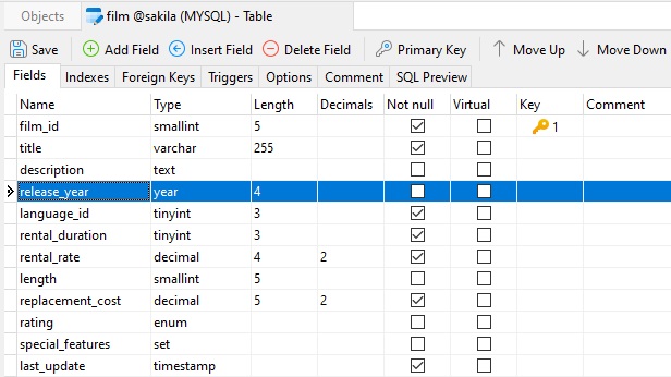 Navicat for MySQL在 MySQL 中处理日期和时间