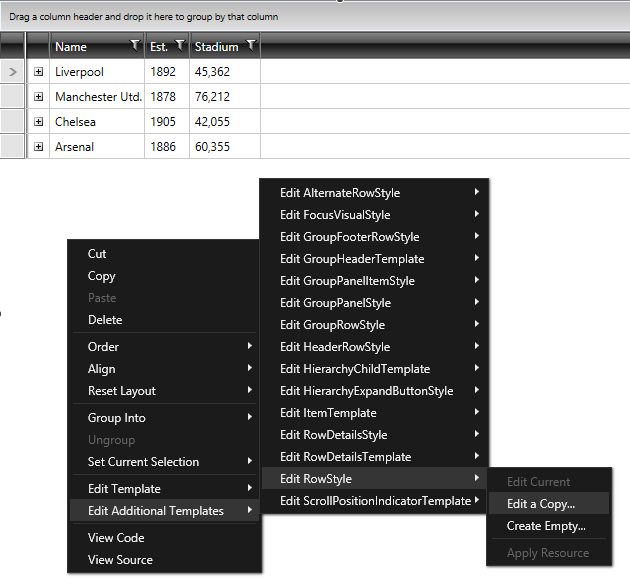界面组件Telerik UI for WPF入门级教程：修改默认样式