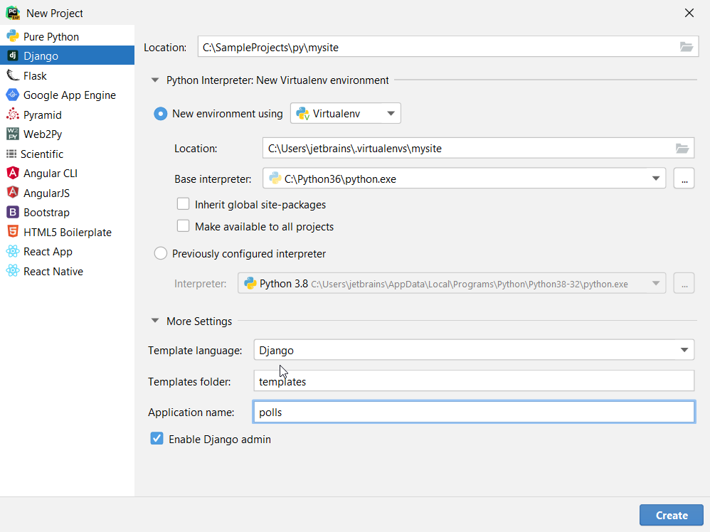python开发工具pycharm。