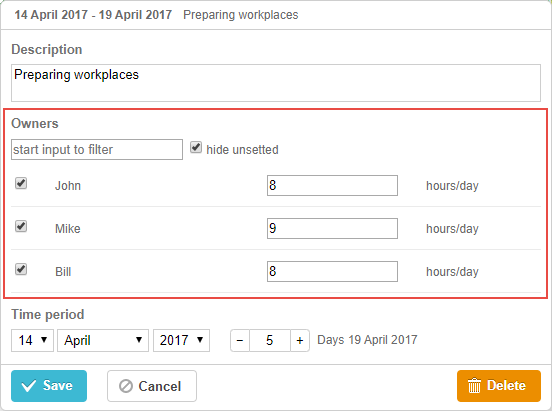 DhtmlxGantt是针对您的解决方案的交互式JavaScript HTML5甘特图