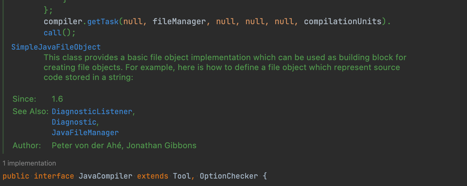 Java开发工具IntelliJ IDEA。