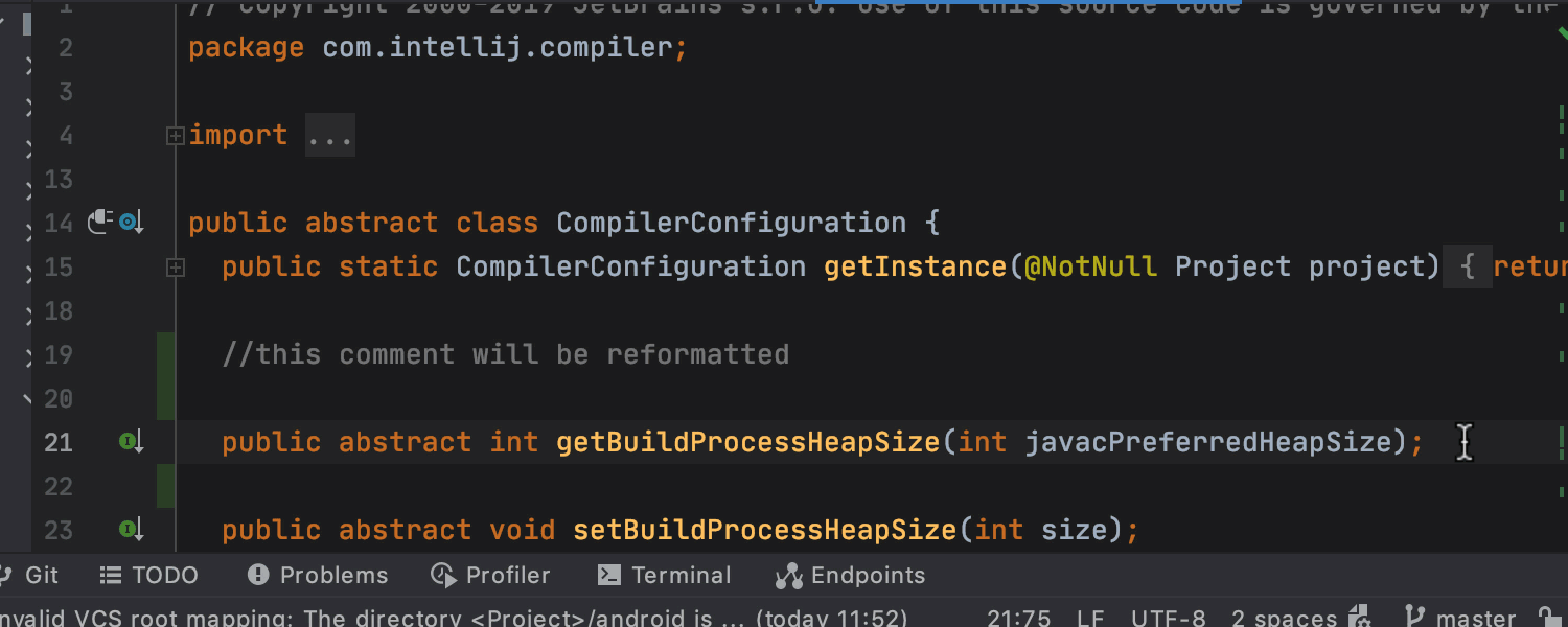 Java开发工具IntelliJ IDEA。