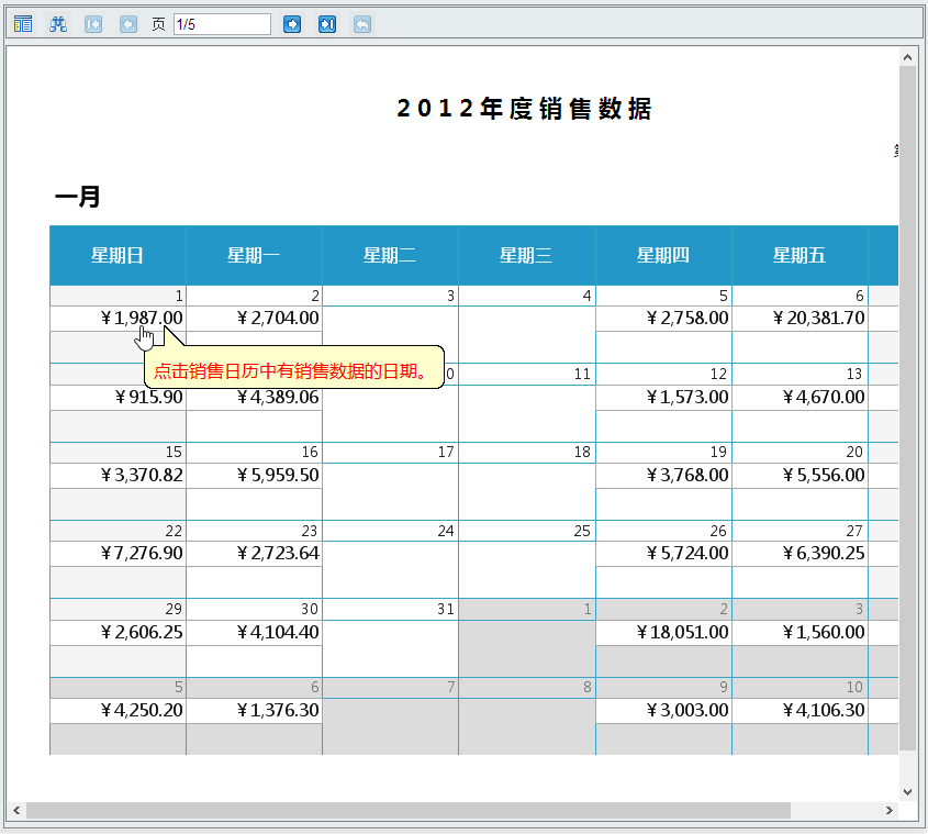 ActiveReports报表实战应用教程（十六）——交互式报表之贯穿钻取
