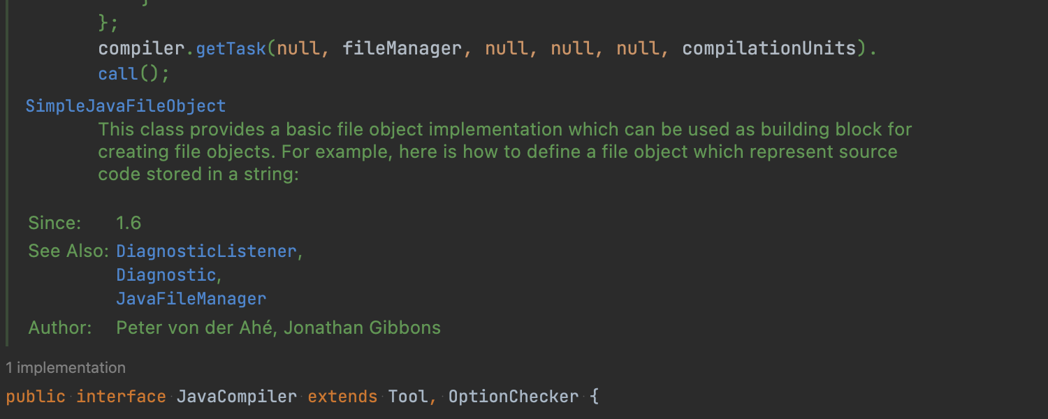 Java开发工具IntelliJ IDEA。