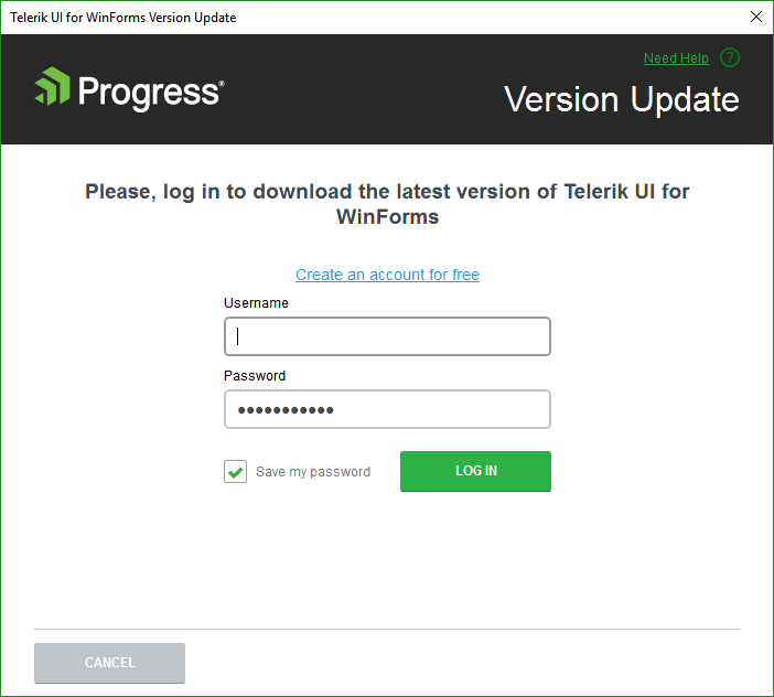 界面开发组件Telerik UI for WinForms入门教程：VS扩展 - 下载新版本