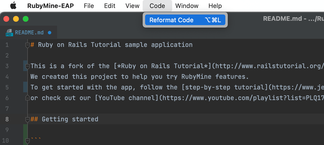 Ruby 和 Rails的整合开发 IDE RubyMine