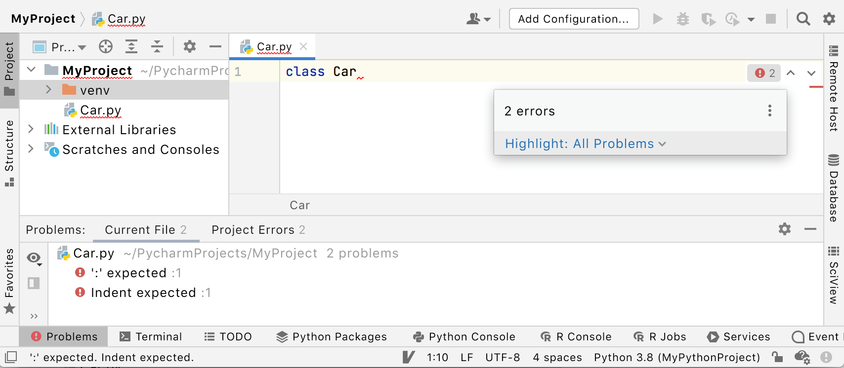 python开发工具pycharm。
