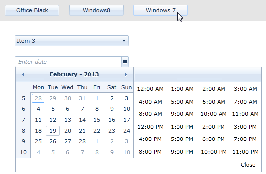 界面组件Telerik UI for WPF入门级教程：如何在运行时切换主题