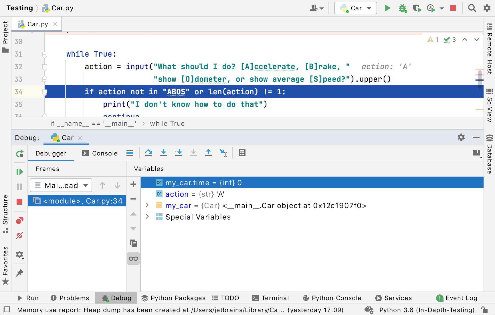 python开发工具pycharm。