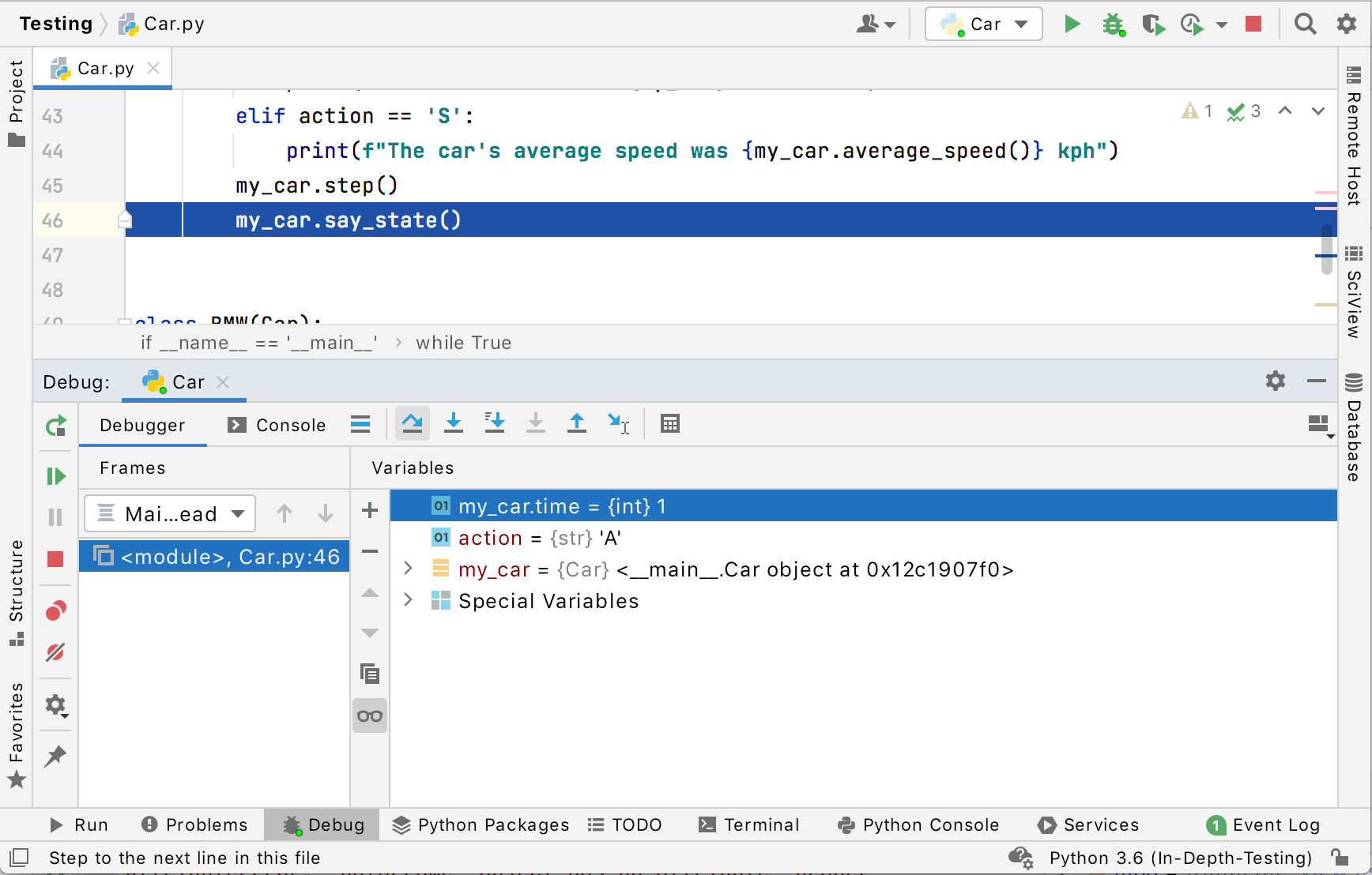 python开发工具pycharm。