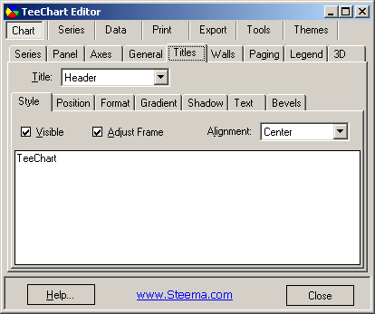 TeeChart for .NET最新版本