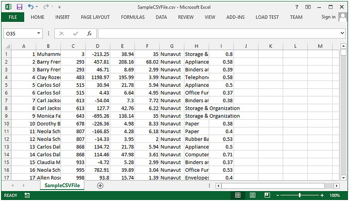 如何在 C#、VB.NET 中将 CSV 转换为 PDF