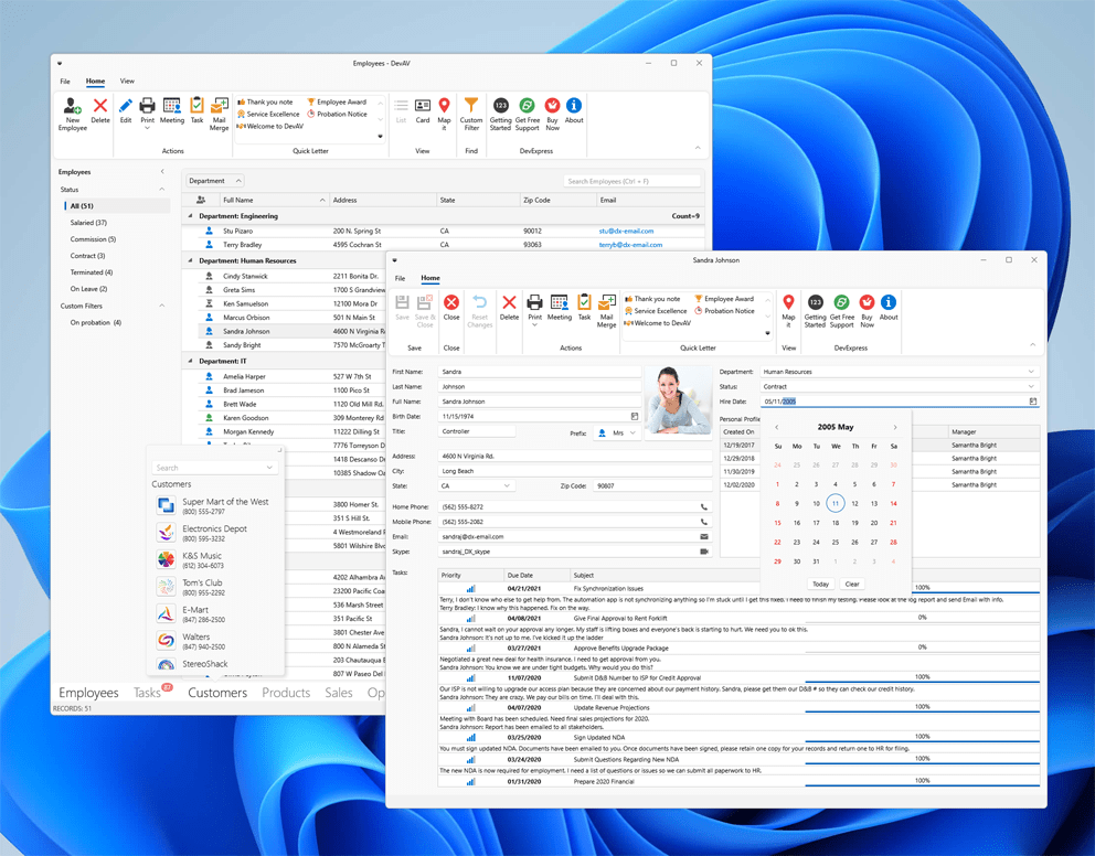 DevExpress WPF v22.1版本图集