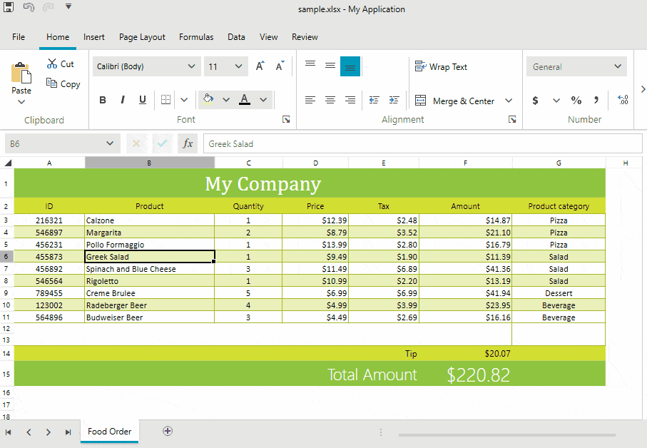 界面控件Telerik UI for WPF - 如何使用RadSpreadsheet记录或评论