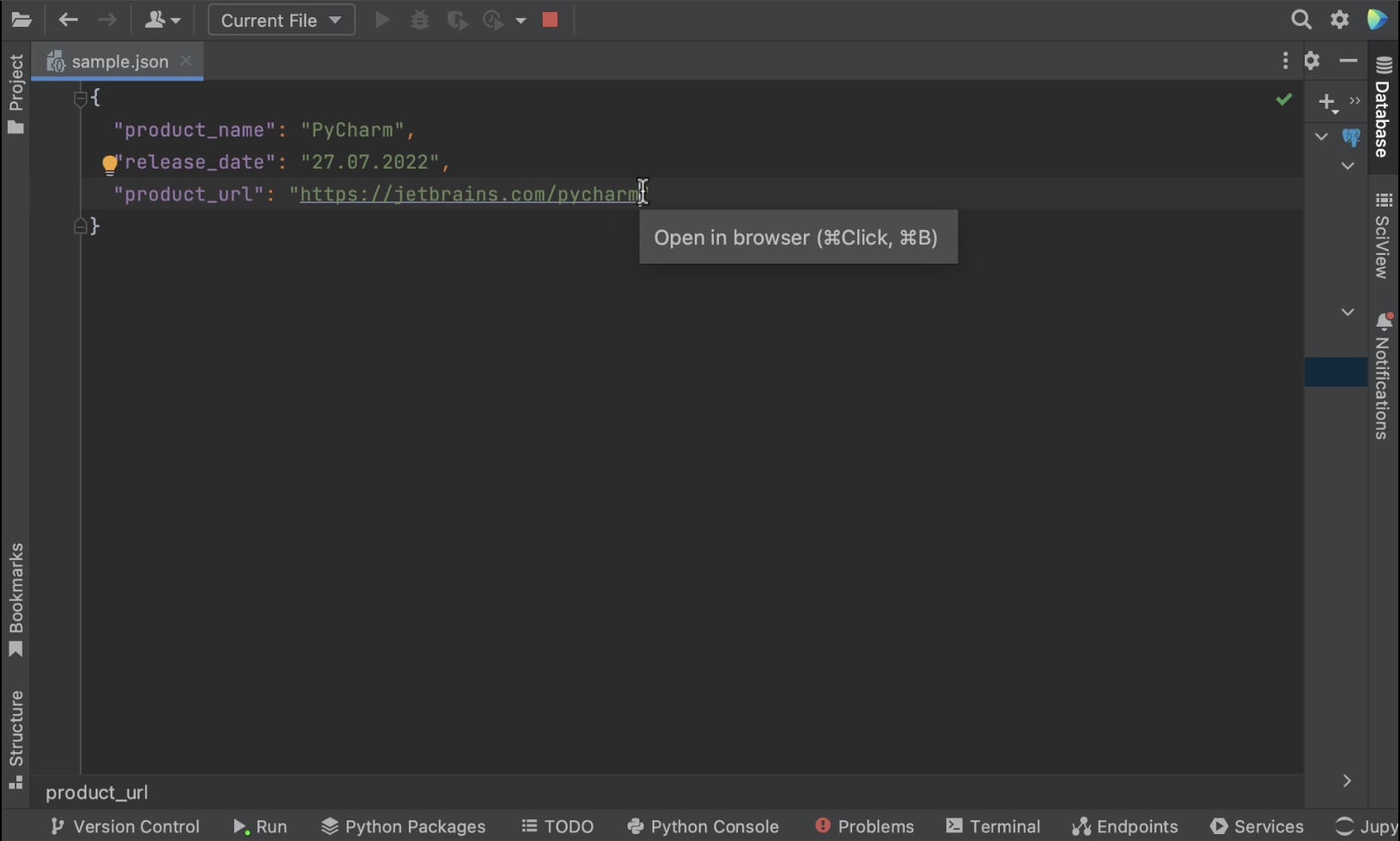 python开发工具pycharm。