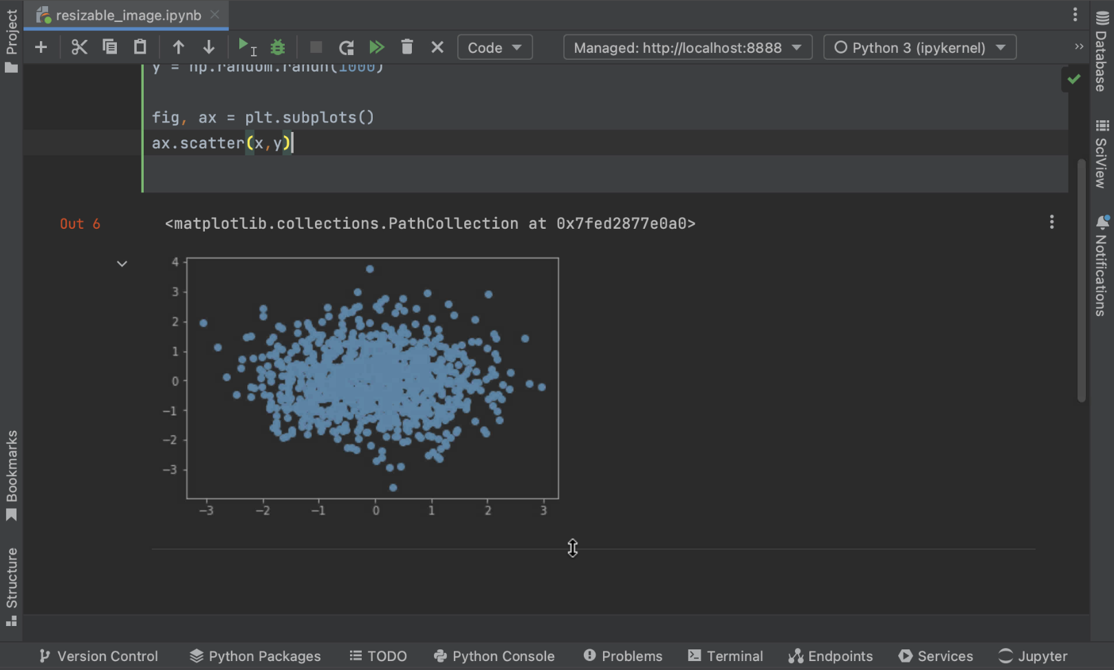python开发工具pycharm。