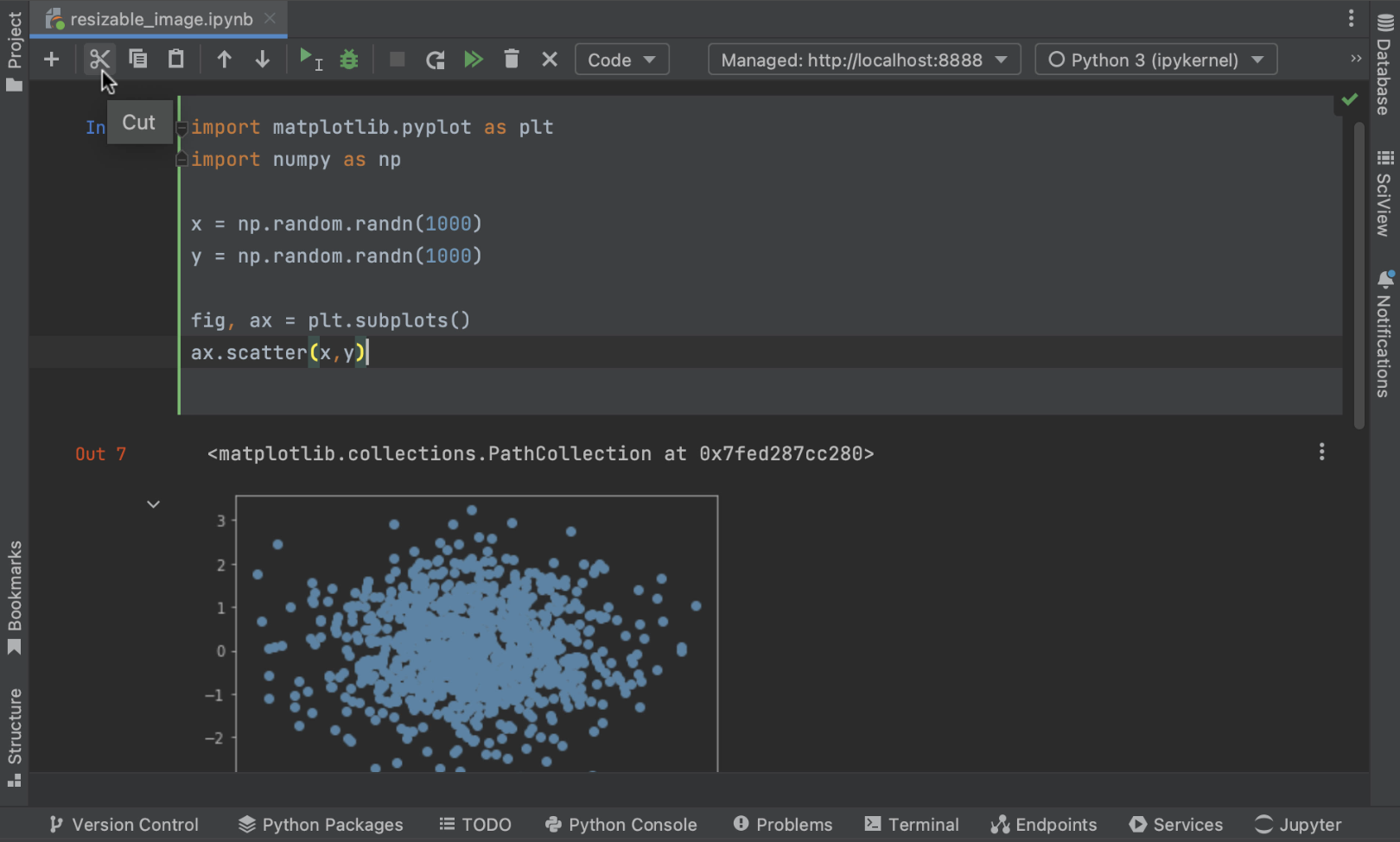 python开发工具pycharm。