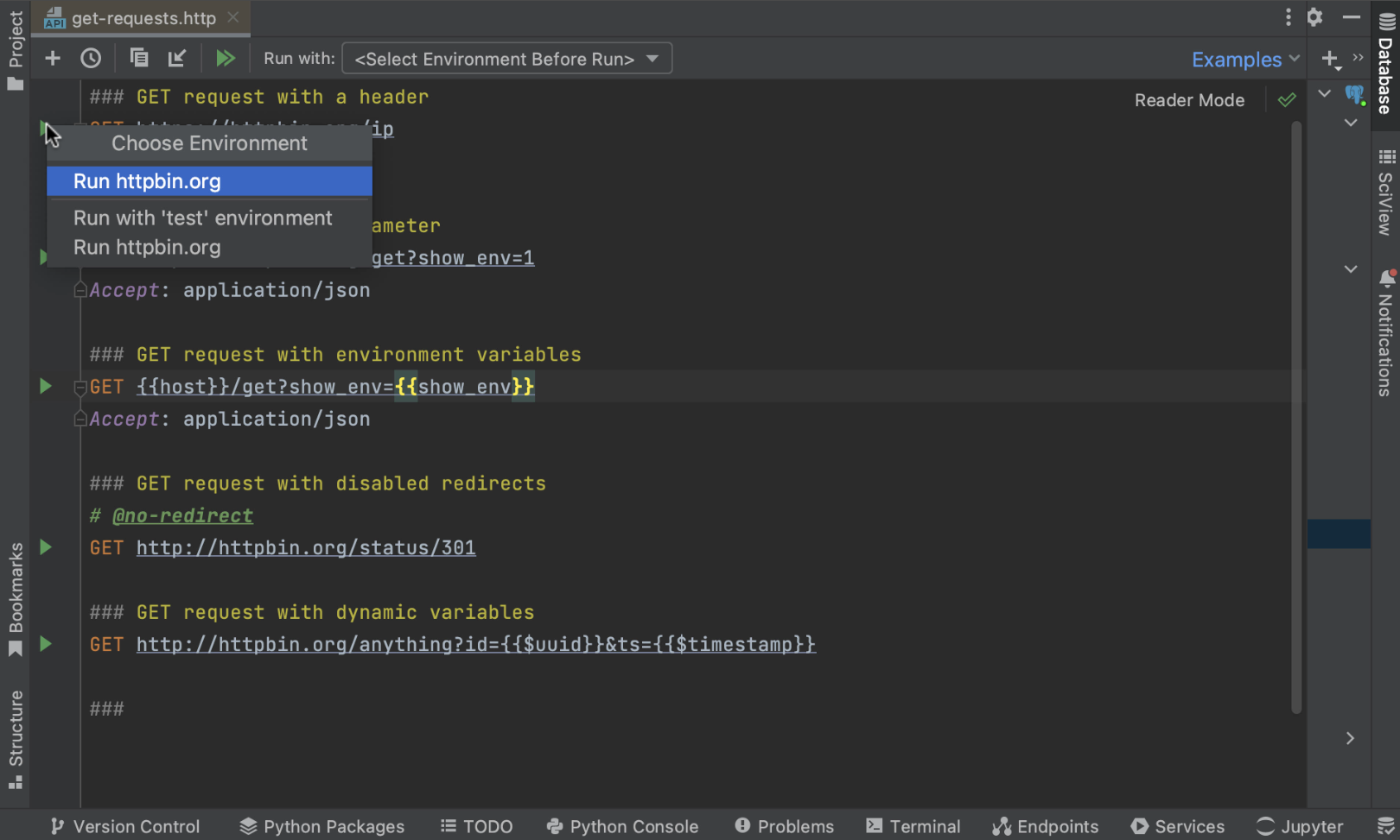 python开发工具pycharm。