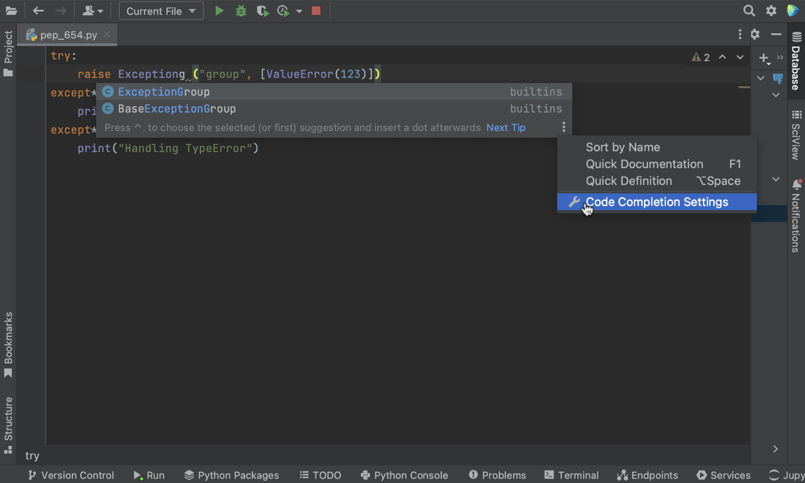 python开发工具pycharm。