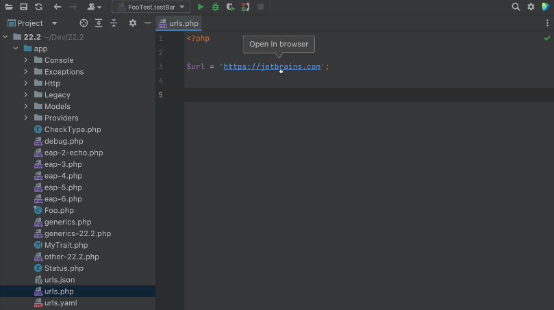 php开发工具phpstorm。