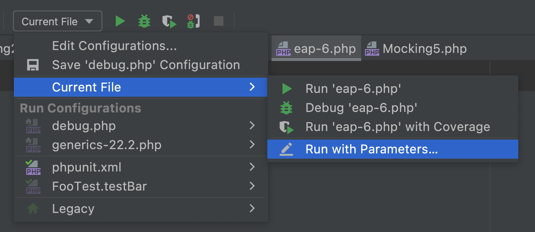 php开发工具phpstorm。