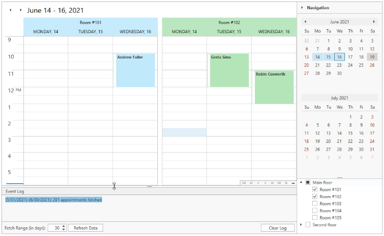 界面控件DevExpress WPF Scheduler控件 - 如何实现数据的按需加载 class=